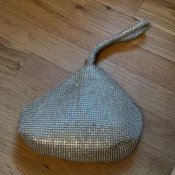 Elegant Silver Sparkly Women's Bag - Picture 2 of 4